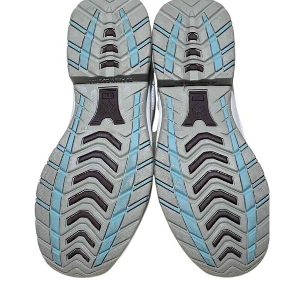 Ariat Womens Terrain Leather Multisport Boots Size 7B White & Light Blue Durable - Picture 5 of 6